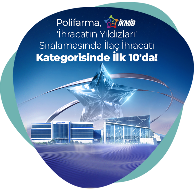 Polifarma, İKMİB 'İhracatın Yıldızları' sıralamasında İlaç İhracatı Kategorisinde ilk 10'da!
